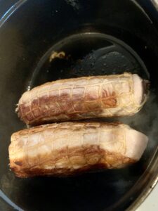豚肩ブロックをよく焼きます