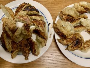 自家製焼き餃子