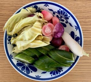 旬の糠漬け野菜