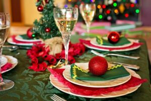薪ストーブで作るクリスマスメニュー
