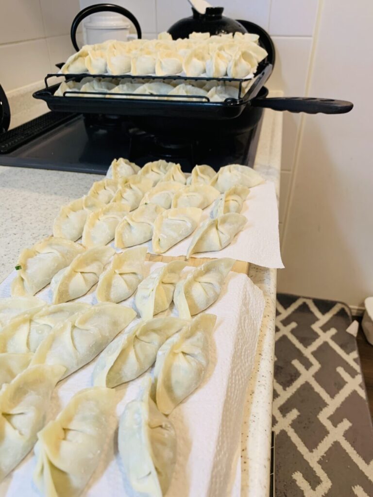 みんなで包むとすぐにできちゃう