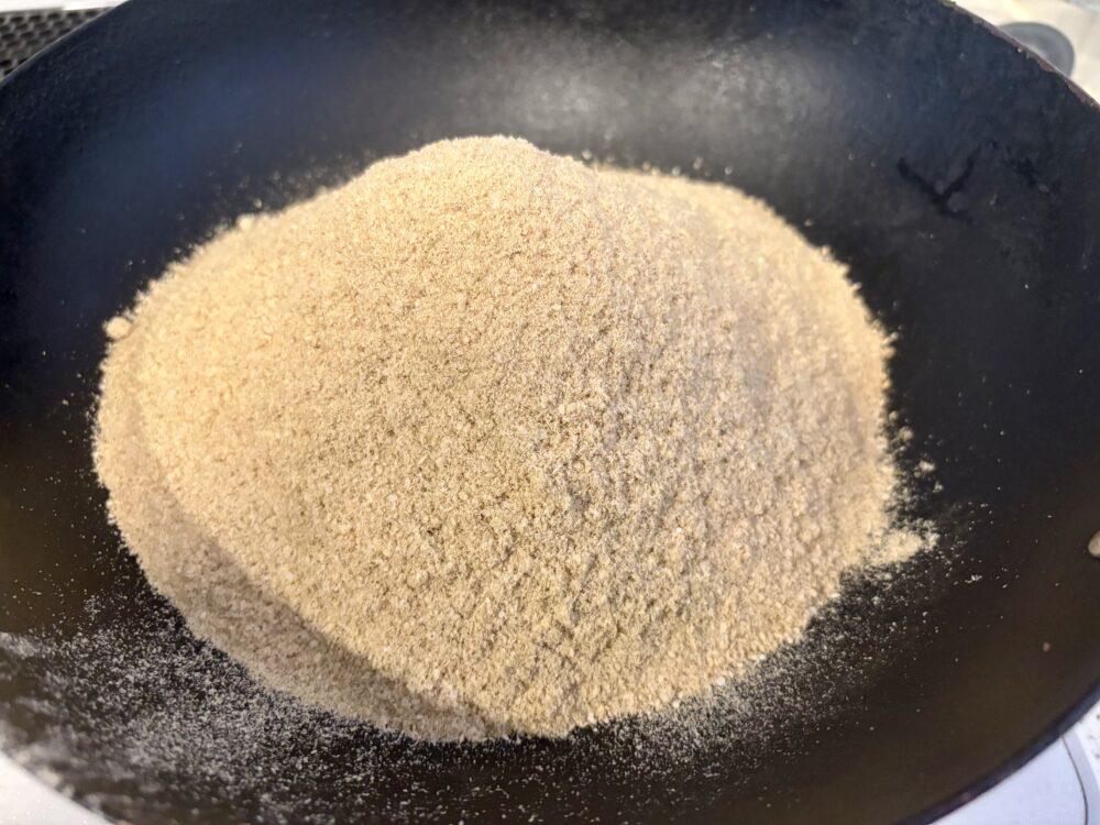 ぬか炒める
