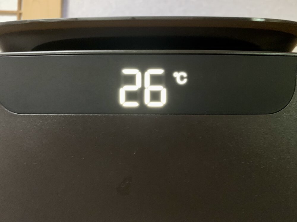 室温26度