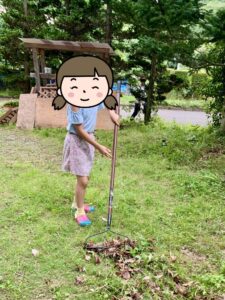 子供の手伝い