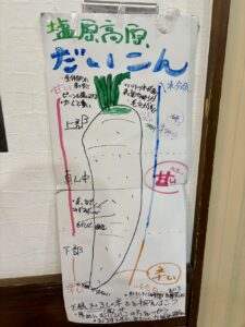 塩原高原大根
