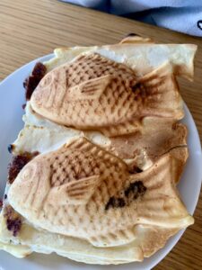 我が家で焼いたたい焼き