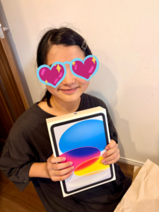 iPadが届いた時